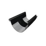 - retur ikke tages - sort ral9005 p10 blnde og vulst inkl rende 2-rund 1 til 7x333mm 0 ekspansionsstykke prefa