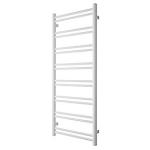 vandbåren 3001 ral hvid mat 1240x500mm håndklædetørrer hvid mat 16-500 duo tvs