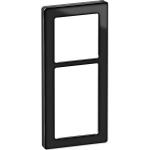 sort 2m 1 2 glas ramme pure fuga diy
