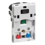 ua c usb 5v med afdkning uden stikkontakt 230v fuga