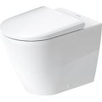 højglans hvid back-to-wall p-lås skjult 370x400x580mm toiletskål d-neo duravit