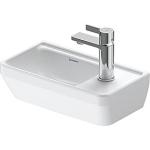 hjglans hvid hjre til hanehul overlb uden 400x140x220mm hndvask d-neo duravit