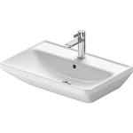 højglans hvid hanehul 1 overløb med 650x170x440mm håndvask d-neo duravit