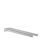 krom fast 445mm hndkldeholder addstoris hansgrohe