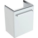 hvid blankpoleret 1låge 500x367x604mm vaskeskab compact renova geberit