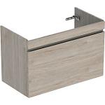 lys hickory nøddetræ 1skuffe 928x606x446mm vaskeskab plan renova geberit