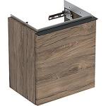 hickory nøddetræ 1låge 370x279x415mm vaskeskab icon geberit