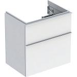 hvid 2skuffer 592x416x615mm vaskeskab icon geberit