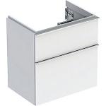 hvid 2skuffer 592x416x615mm vaskeskab icon geberit