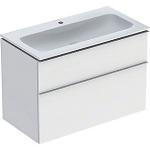 hvid 2skuffer 900x480x630mm mbelpakke icon geberit