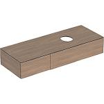 melamin eg 2skuffer 1350x510x235mm vaskeskab variform geberit