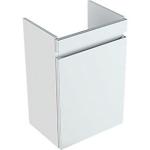 hvid blankpoleret 1låge 385x310x660mm vaskeskab plan renova geberit