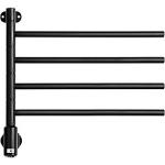ral9005 matsort 4armet 508x550mm håndklædevarmer el 1 flex kriss