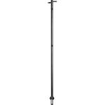 ral9005 matsort timer regulering med 4kroge 1480x30mm håndklædevarmer el plus uno kriss