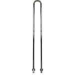 poleret timer regulering med 4kroge 1480x190mm håndklædevarmer el plus duo kriss