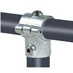 system reol galvaniseret 1 x mm 7 33 muffe med t-samling clamps pipe