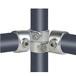 system reol galvaniseret sideudgang justerbar med 1 x mm 7 33 t-samling clamps pipe