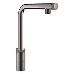 graphite hard udtrkstud med kkkenarmatur minta smartcontrol grohe