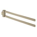 nikkel brstet 2arme 441mm hndkldeholder selection grohe