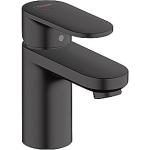 sort mat bundventil lft-op med coolstart 70 hndvaskarmatur blend vernis hansgrohe