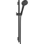 sort mat cm 65 puro s bruserstang med ecosmart vario brusersæt blend vernis hansgrohe