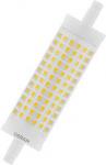 halogenrør 150w dæmpbar lumen 2452 118mm r7s 827 19w led line dim parathom osram