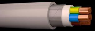 mtr 50 papj gnaverbeskyttet - 1mm 12 installationskabel armeret hikaj mm2 5 5g2