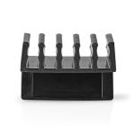 sort polypropylene mm 5 kabel på tykkelse maksimal stk 2 go og klik kabelklips management kabel