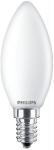 glas mat 827 e14 b35 60w 5w 6 kerte led corepro philips