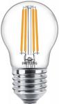 glas klar 827 e27 p45 60w 5w 6 krone led corepro philips