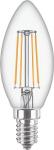 glas klar b35 827 e14 40w 3w 4 kerte led corepro philips
