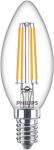 60w filament dmpbar ikke lumen 806 hvid varm - 827 5w 6 e14 kerte led corepro philips