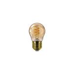 glas spiral p45 guld e27 15w 6w 2 dmpbar krone led value master philips
