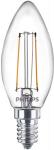 glas klar b35 840 e14 25w 2w 2 kerte led corepro philips