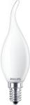 glas mat e14 ba35 25w 2w 2 kerte led corepro philips