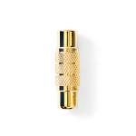 box stk 1 metal metal lige guldplateret hunstik rca hunstik rca adapter audio mono