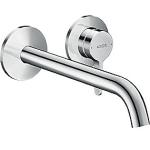 forkromet vægmontering tud 220mm håndvaskarmatur one axor hansgrohe