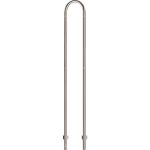 stål rustfrit børstet mm 1480x190 håndklædetørrer el plus duo kriss