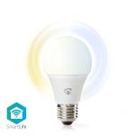 stk 1 pære ios android k 6500 - 2700 hvid kølig til varm w 9 lm 806 e27 wi-fi led-pære smartlife nedis