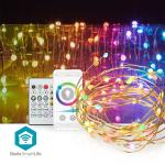 ios android lm 400 k 6500 - 2700 ip20 m 00 5 smd flerfarvet wi-fi led-bånd smartlife nedis