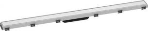 hvid mat mm 1000 bruseafløb flise til kappesæt match raindrain hansgrohe