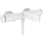 hvid mat brusearmatur kar- 1-grebs finoris hansgrohe