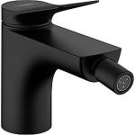 sort mat bundventil løft-op med bidetarmatur 1-grebs vivenis hansgrohe