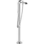 krom gulvmontering til karsøjle brusearmatur kar- 1-grebs vivenis hansgrohe