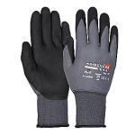 8 str nitril-foam ru med polyester af smls tynd handske hit worklife