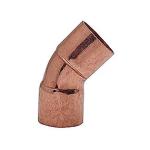 muffe muffe kl lodning til kobberfitting 1 gr 45 bjning