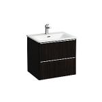 elm mørk softclose alugreb 60cm møbelpakke palace laufen
