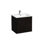 elm mørk softclose sortgreb 60cm møbelpakke palace laufen