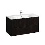 elm mørk softclose sortgreb 100cm møbelpakke palace laufen
