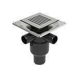 ø75mm 15x15cm 3 sampak kvadrat column classicline unidrain